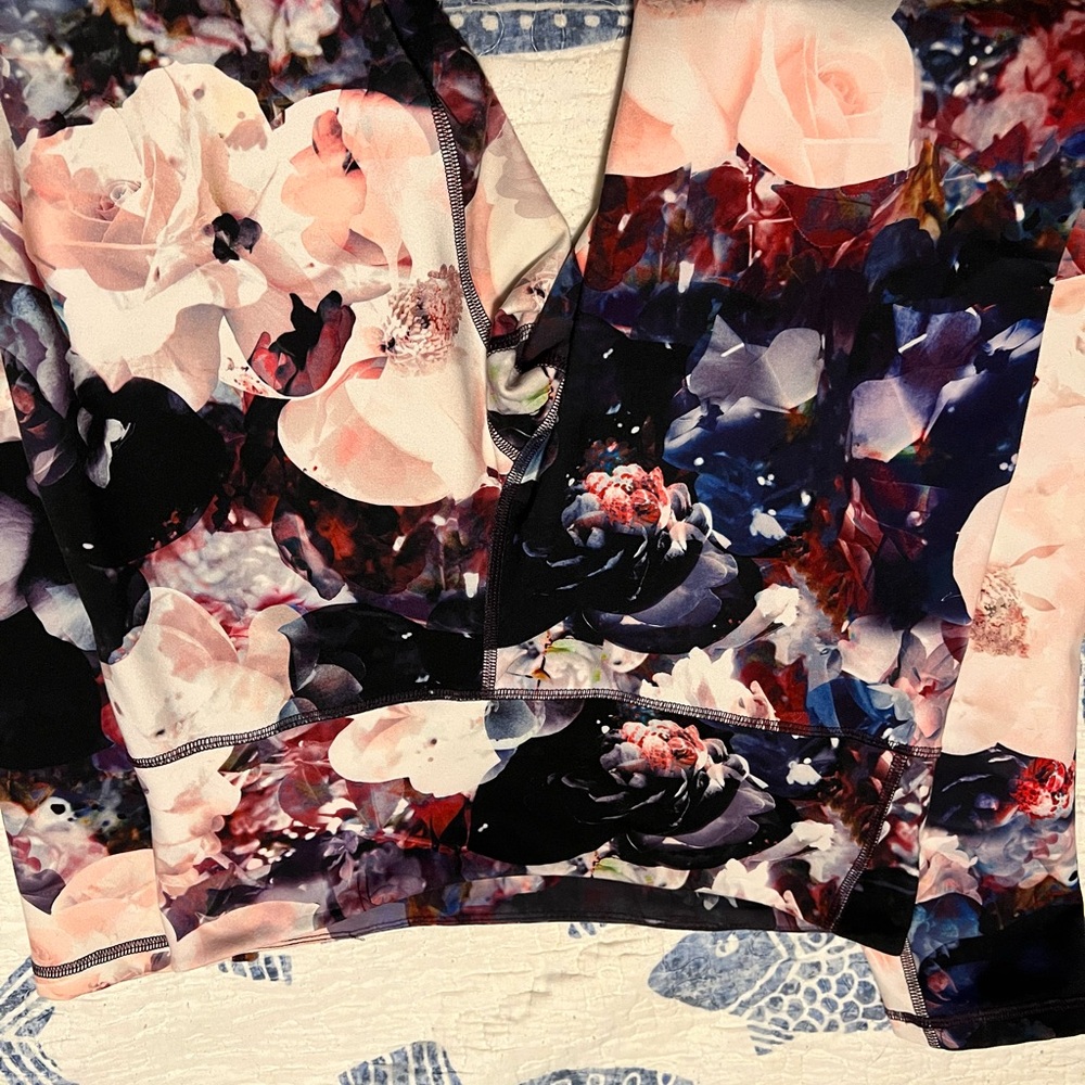 Old Navy Active Multicolor Floral Leggings